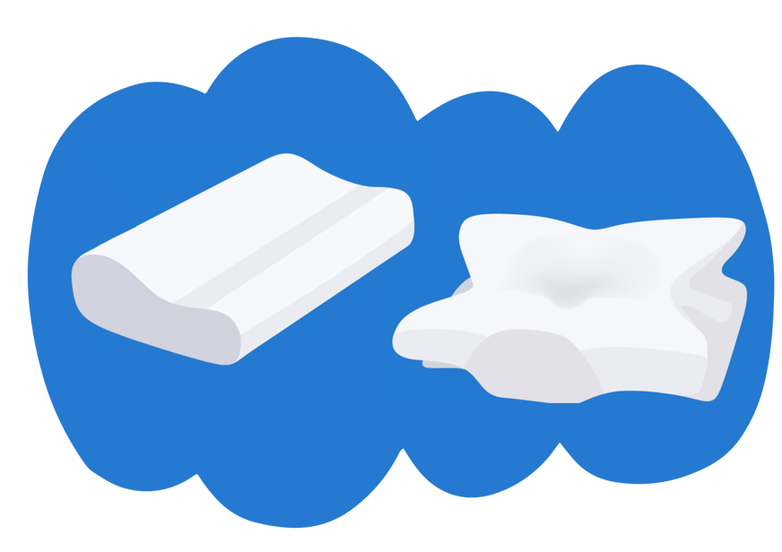 oreiller ergonomique